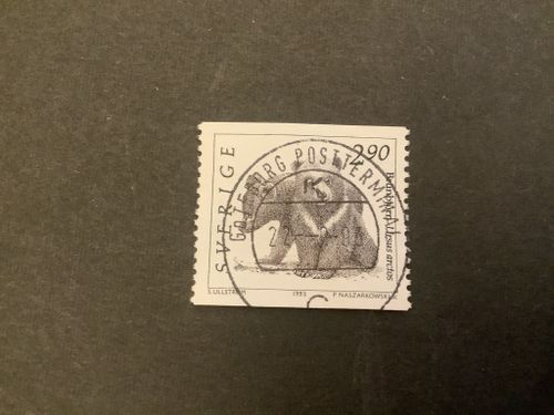 Vilda djur 2 facit nr 1773 A praktstämplat GÖTEBORG POSTTERMINAL