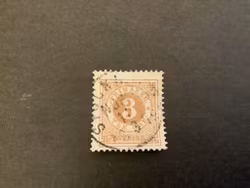 Ringtyp T 13 facit nr 28 stämplat märke