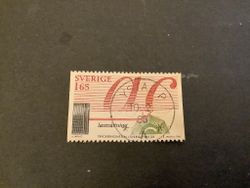 Tryckerikonsten facit nr 1240 lyxstämplat YSTAD P