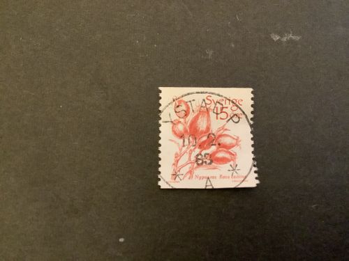 Frukter facit nr 1243 lyxstämplat YSTAD P