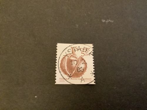 Frukter facit nr 1241  lyxstämplat YSTAD P