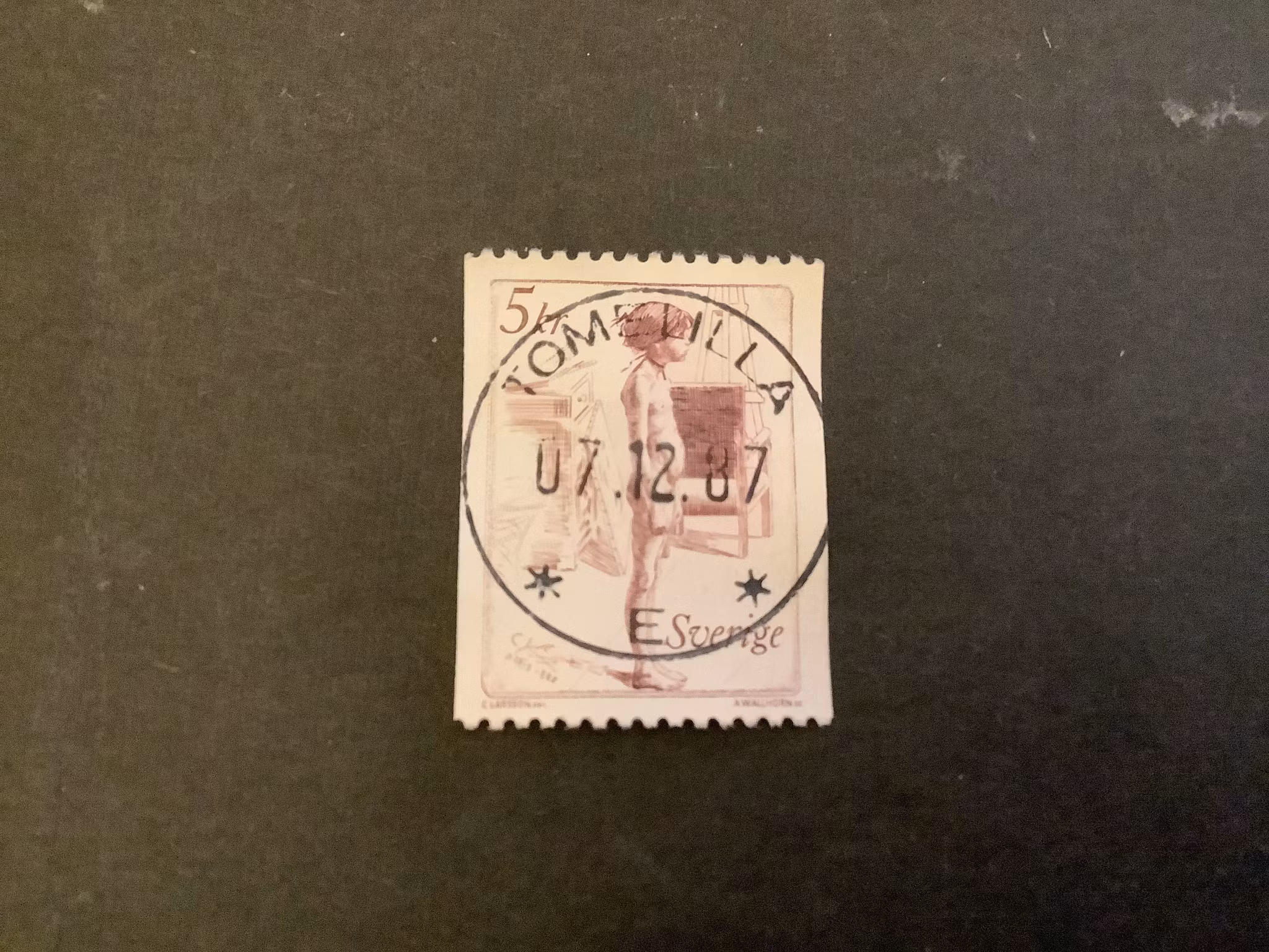 Graziella facit nr 1203 lyxstämplat TOMELILLA