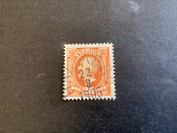 Oscar II facit nr 57 praktstämplat HALLABRO