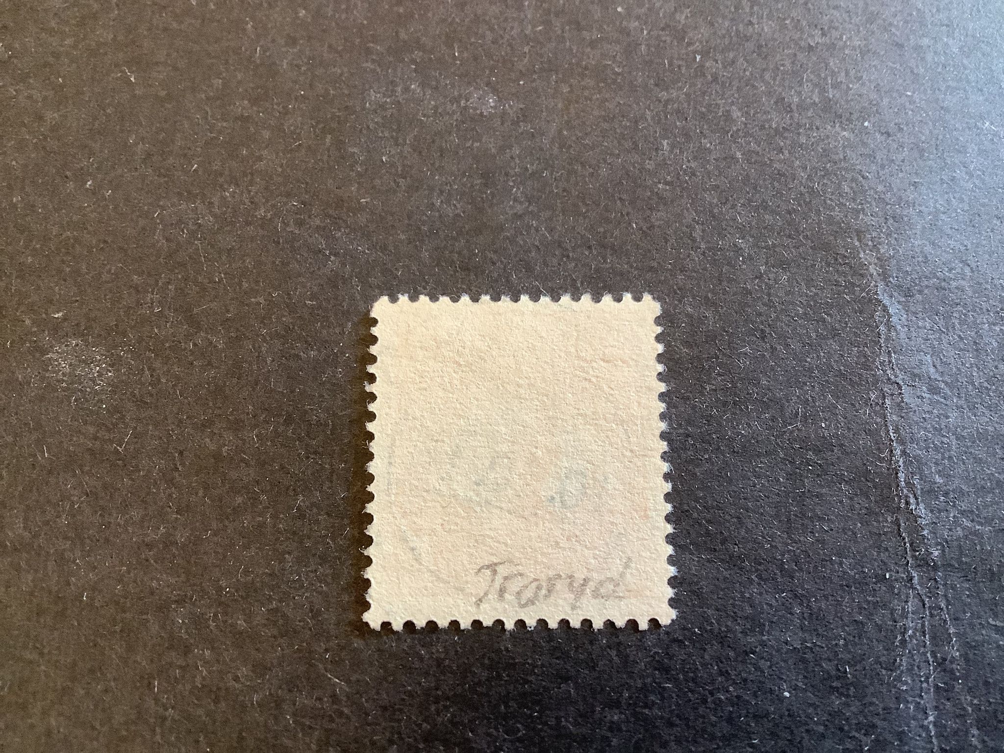Gustaf V i medaljong facit nr 86 lyxstämplat TRARYD