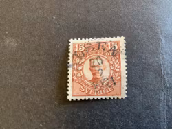 Gustaf V i medaljong facit nr 84 praktstämplat ALSEN