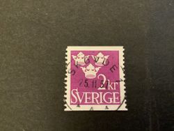 Tre kronor facit nr 308 praktstämplat SKÖVDE 1