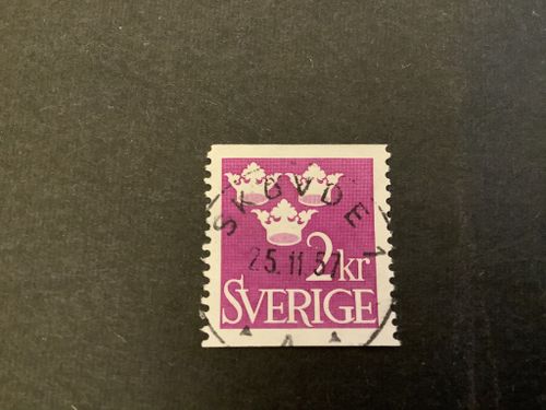 Tre kronor facit nr 308 praktstämplat SKÖVDE 1