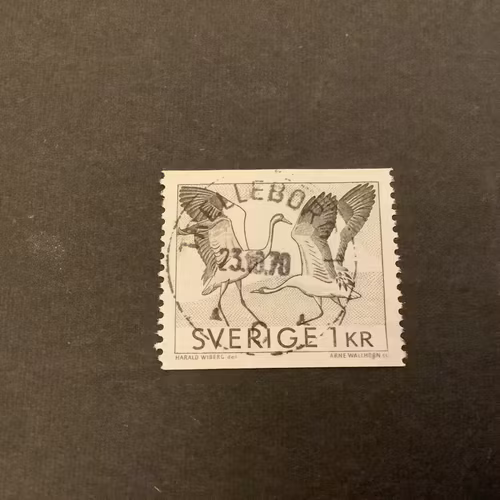 Trandans facit nr 621 lyxstämplat TRELLEBORG 1