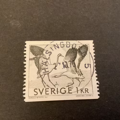 Trandans facit nr 621 praktstämplat HÄLSINGBORG 5