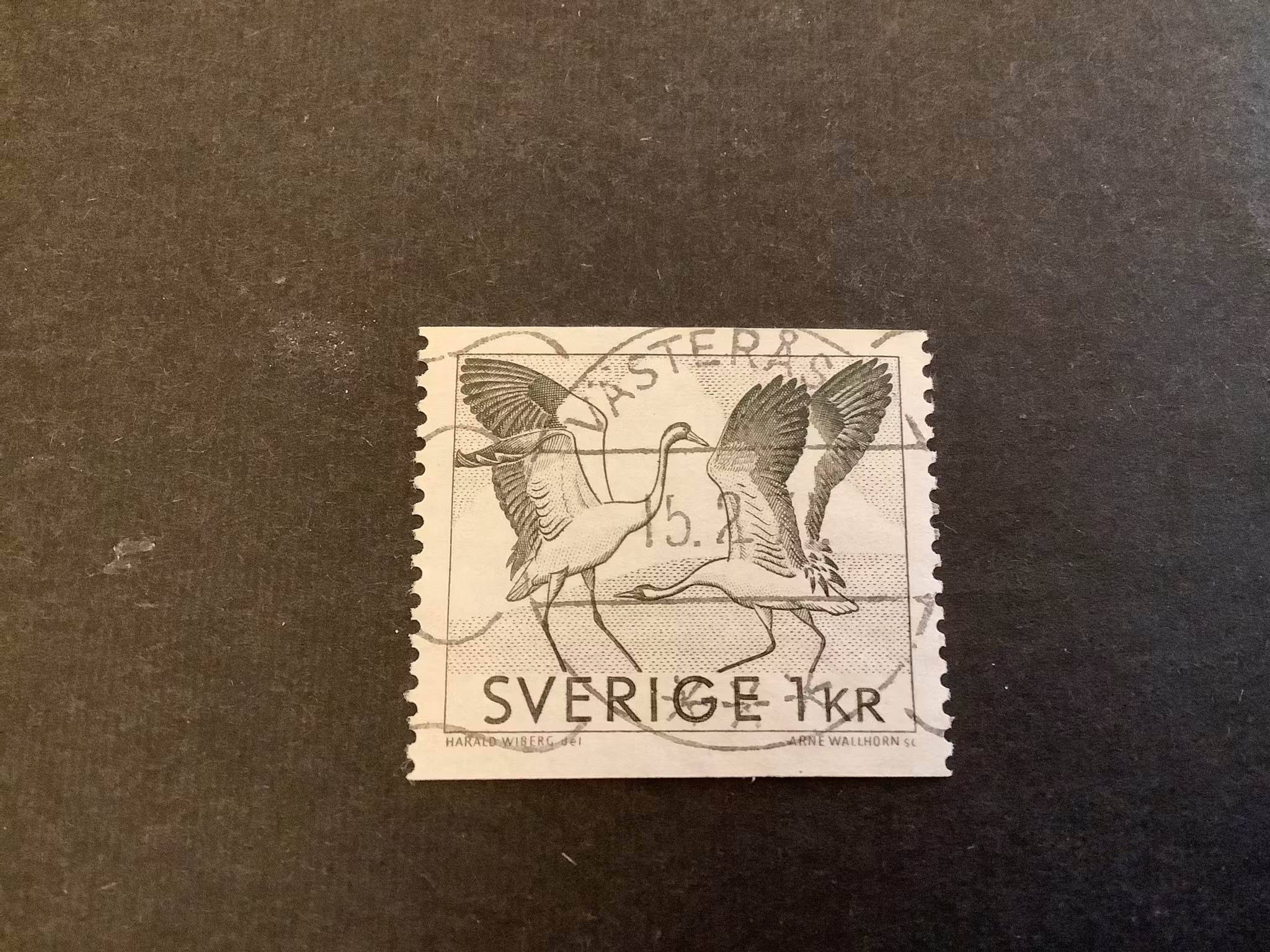 Trandans facit nr 621 praktstämplat VÄSTERÅS
