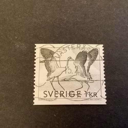 Trandans facit nr 621 praktstämplat VÄSTERÅS