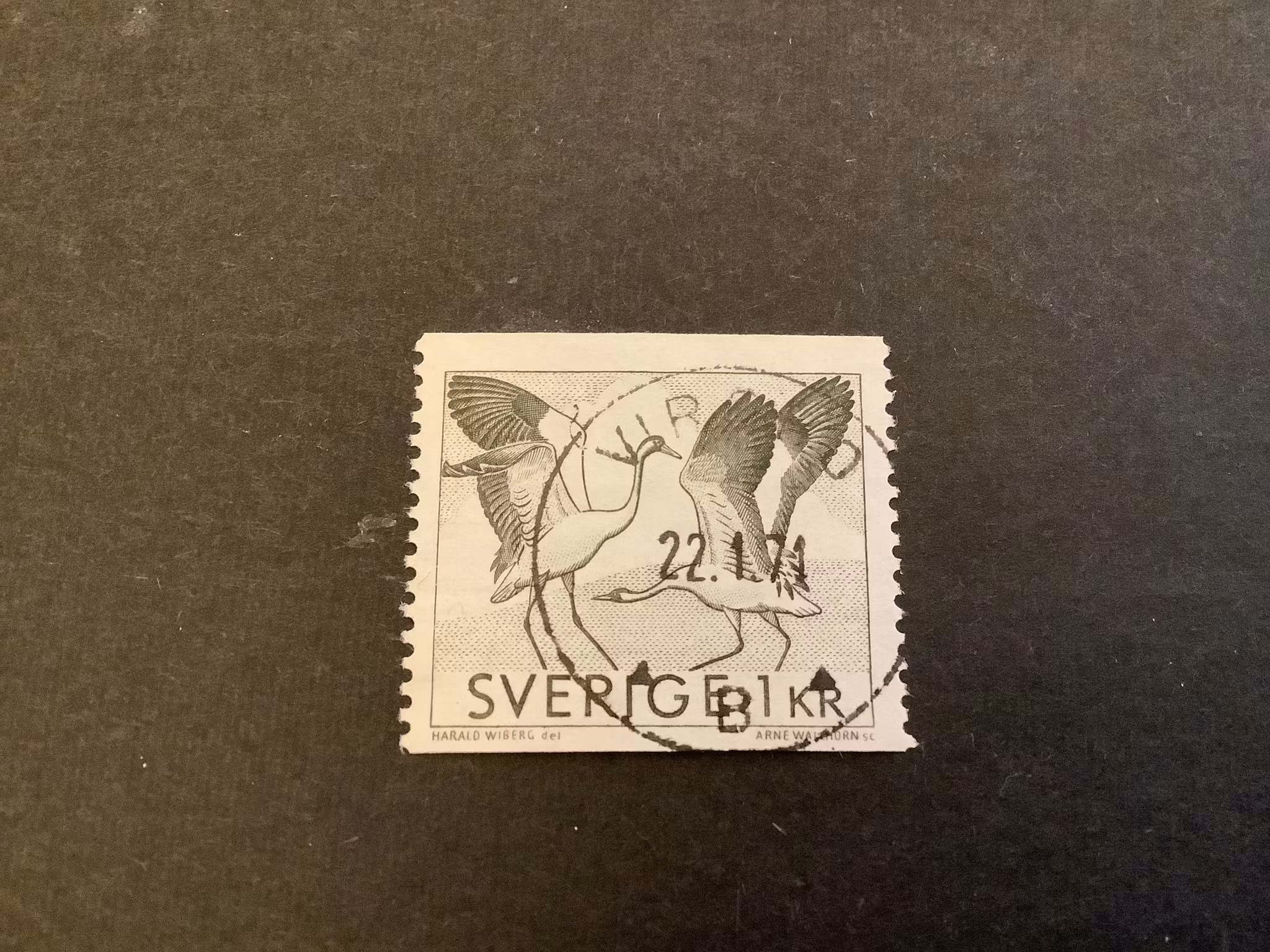 Trandans facit nr 621 praktstämplat VIRSBO