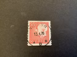 Gustaf VI Adolf typ III facit nr 433 A praktstämplat VIRSBO