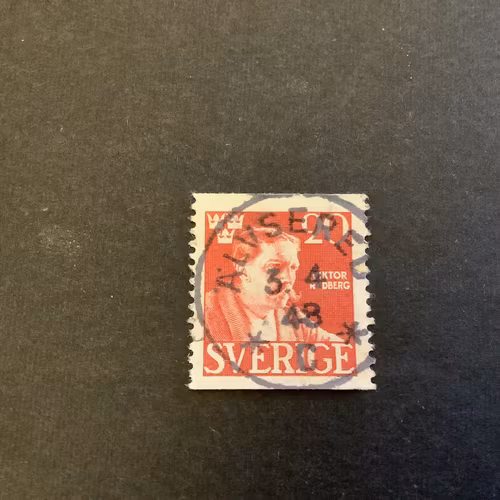 Rydberg facit nr 361 A praktstämplat ÄLVSERED