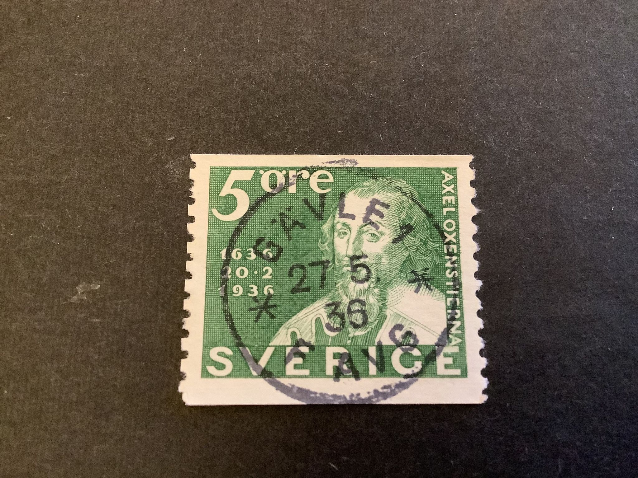 Postevrket facit nr 246 A lyxstämplat GÄVLE 1