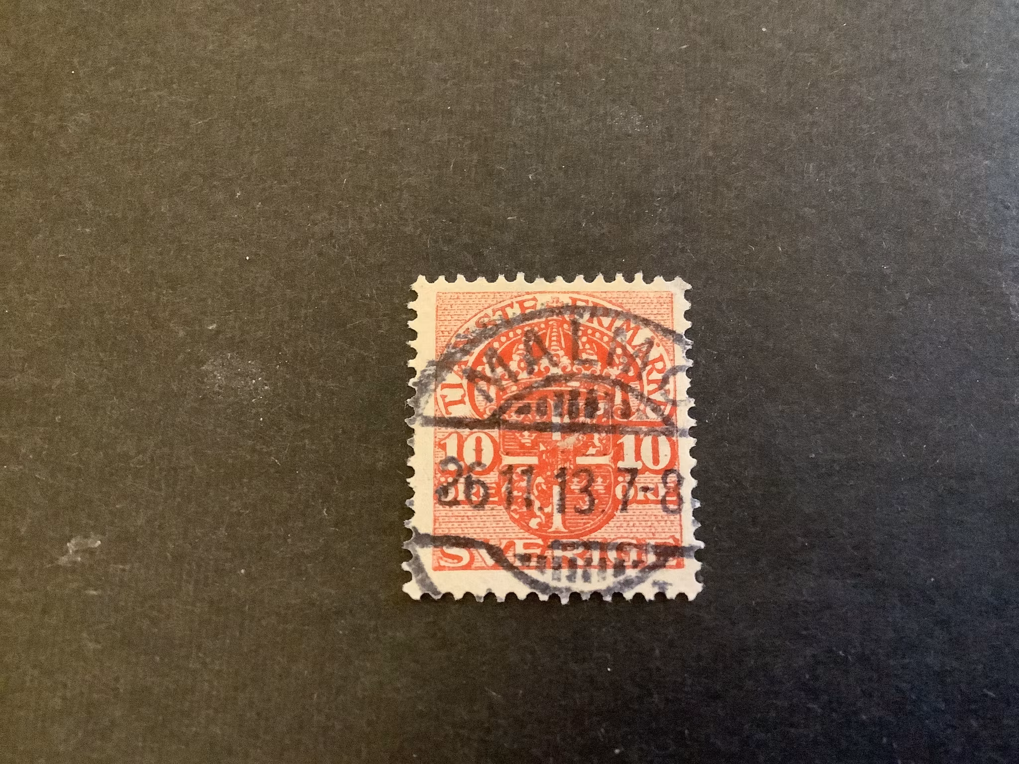Tjänstefrimärke facit nr TJ 47 praktstämplat MALMÖ