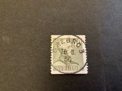 Gustaf V profil höger facit nr 281 praktstämplat ÖREBRO 3