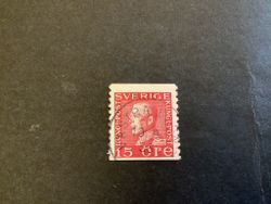 Gustaf V profil vänster facit nr 177 A praktstämplat VÄSTRA LAGNÖ