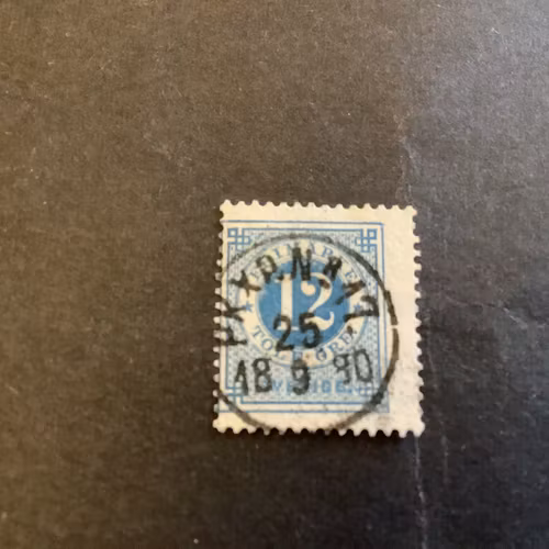 Ringtyp T 13 praktstämplat PKXP No 17