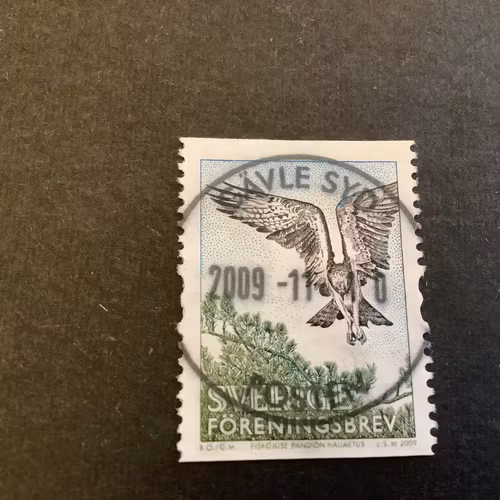Bevingat facit nr 2715 lyxstämplat GÄVLE SYD