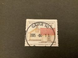 Landskapshus 2 facit nr 2436 lyxstämplat GÄVLE SÖ