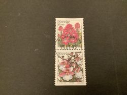 Orkidéer facit nr 2137 SX lyxstämplat par KILAFORS