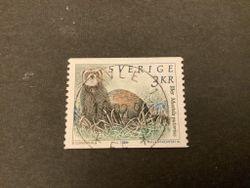 Vilda djur 2 facit nr 1775 lyxstämplat GÄVLE 1