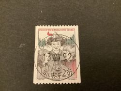 Friluftsfrämjandet 100 år facit nr 1721 lyxstämplat GÄVLE 1