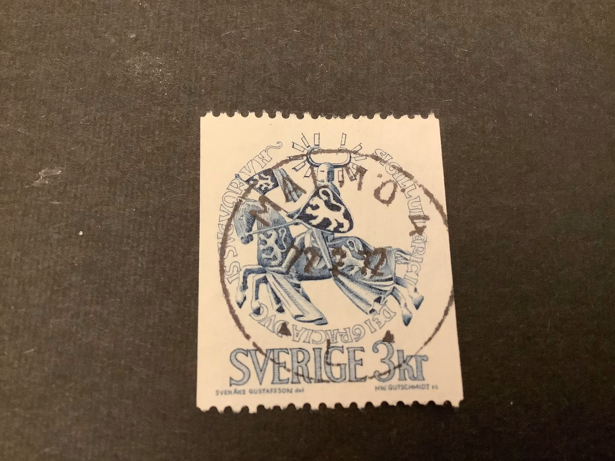 Erik Magnusson facit nr 692 V1 lyxstämplat MALMÖ 4