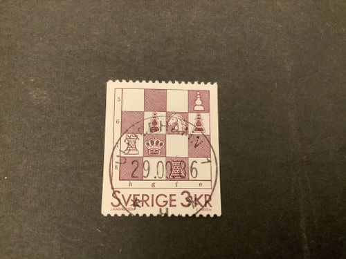 Spel facit nr 1376 lyxstämplat ULRICEHAMN 1