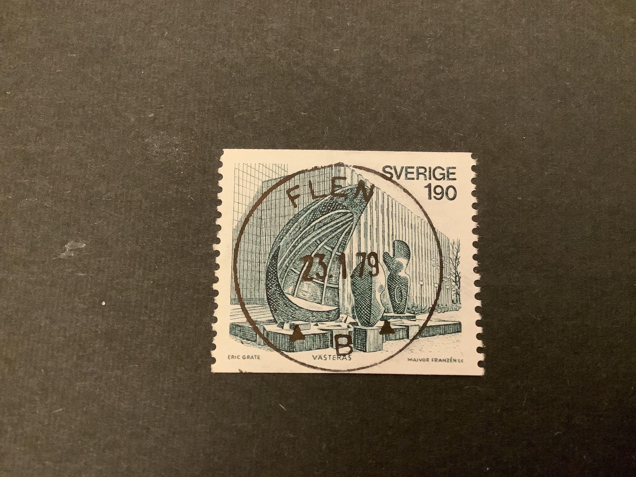 Vindarnas grotta facit nr 953 V2 lyxstämplat FLEN