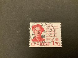 Europa IX facit nr 1124 lyxstämplat STORA SKEDVI