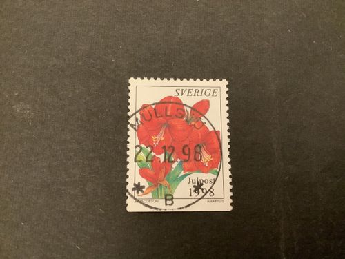 Julpost 1998 facit nr 2103  lyxstämplat MULLSJÖ