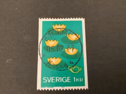 Norden IV, miljövård facit nr 989 lyxstämplat MÖLNDAL 1