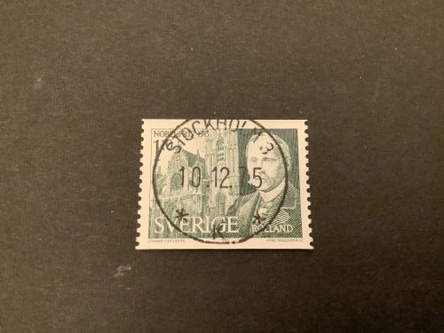 Nobelpris 1915 facit nr 951 lyxstämplat STOCKHOLM 3