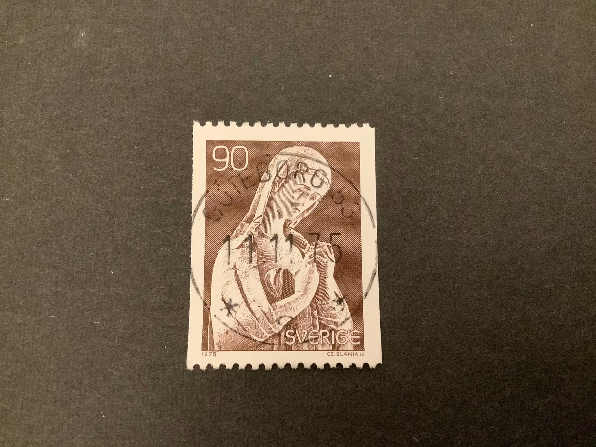 Kyrklig konst facit nr 946 lyxstämplat GÖTEBORG 53