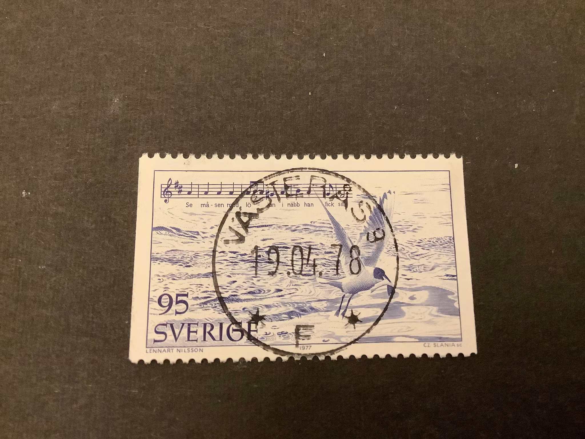 I Roslagens famn facit nr 1001 lyxstämplat VÄSTERÅS 9