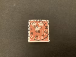 Tre kronor facit nr 297 praktstämplat STOCKHOLM 3