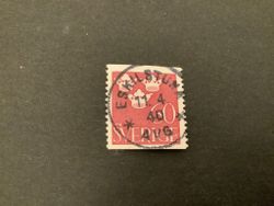 Tre kronor facit nr 286 praktstämplat ESKILSTUNA