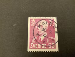 Gustaf V 85 år facit nr 346 stämplat märke
