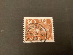 Postverket facit nr 251 stämplat märke