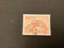 Sveriges järnvägar 100 år facit nr 485 stämplat märke