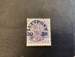 Luftpost facit nr 138  stämplat märke