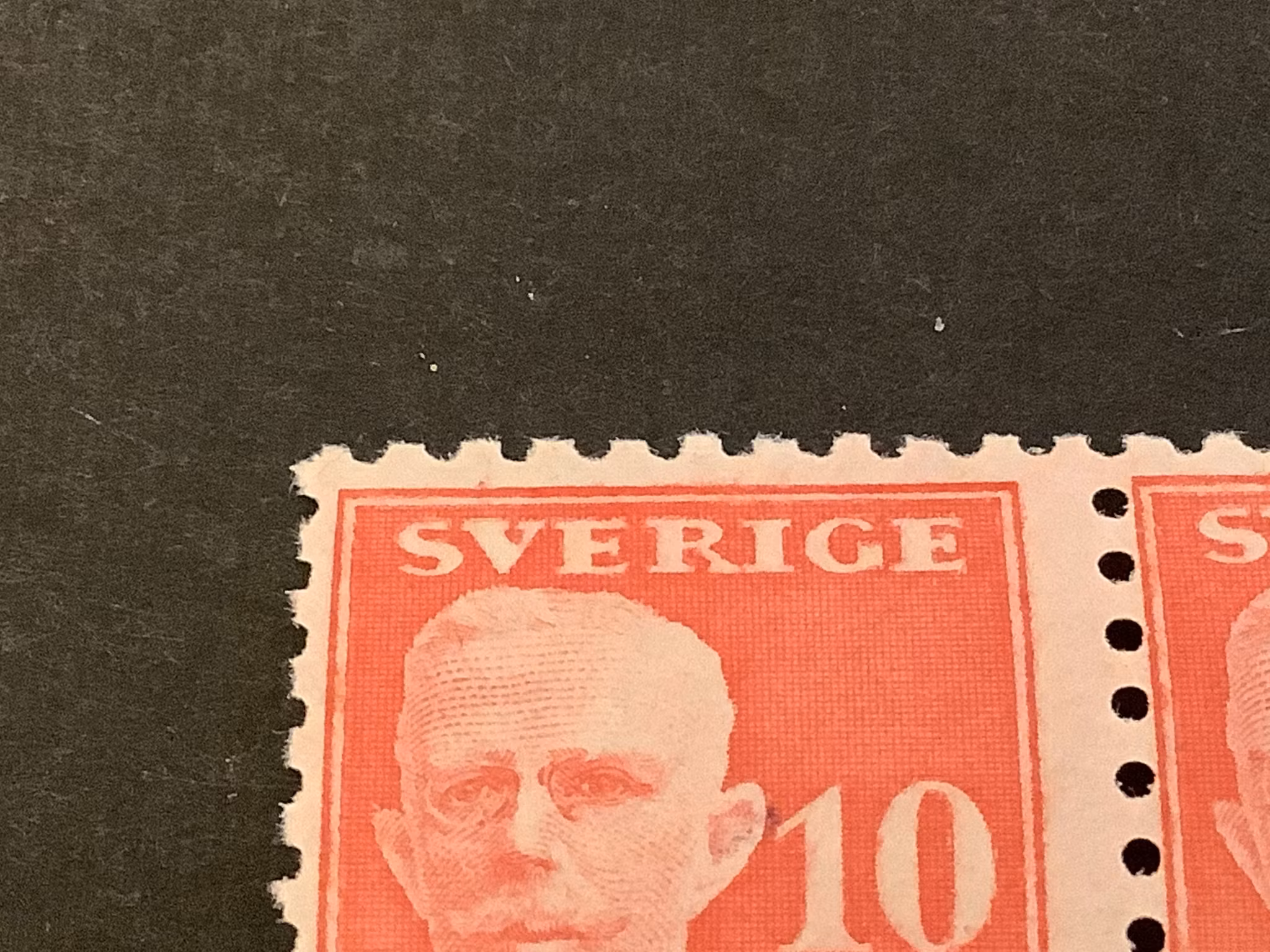 Gustaf en face facit nr 149 C postfriskt 4-block