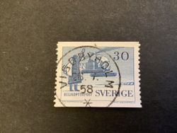 Sjö och helikopterpost facit nr 488 A praktstämplat VIGGBYHOLM