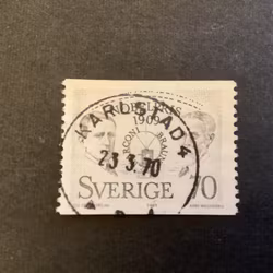 Nobelpris 1909 facit nr 683 praktstämplat KARLSTAD 4
