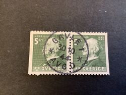 Montelius facit nr 349 BB praktstämplat par GÄVLE 1