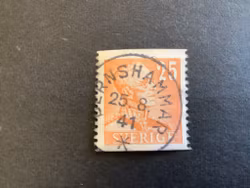 Gustaf V profil höger facit nr 277 praktstämplat BERNSHAMMAR