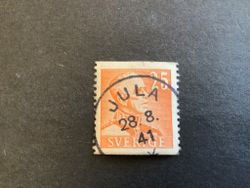 Gustaf V profil höger facit nr 277 praktstämplat JULA