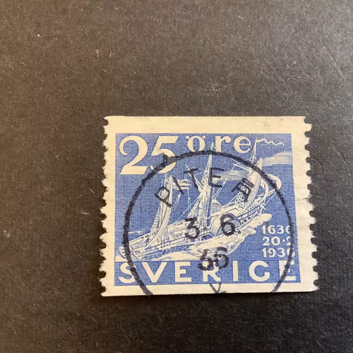 Postverket facit nr 250 praktstämplat PITEÅ